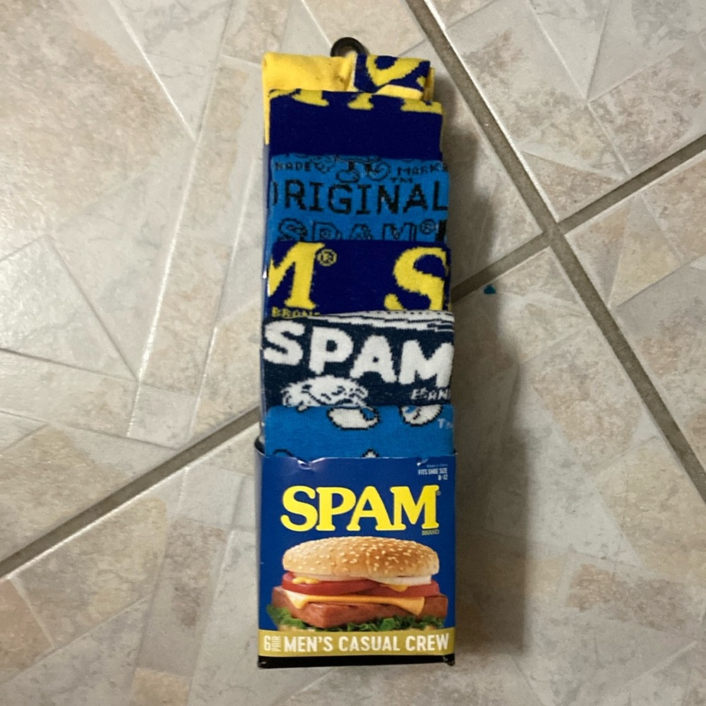NWT SPAM SOCKS